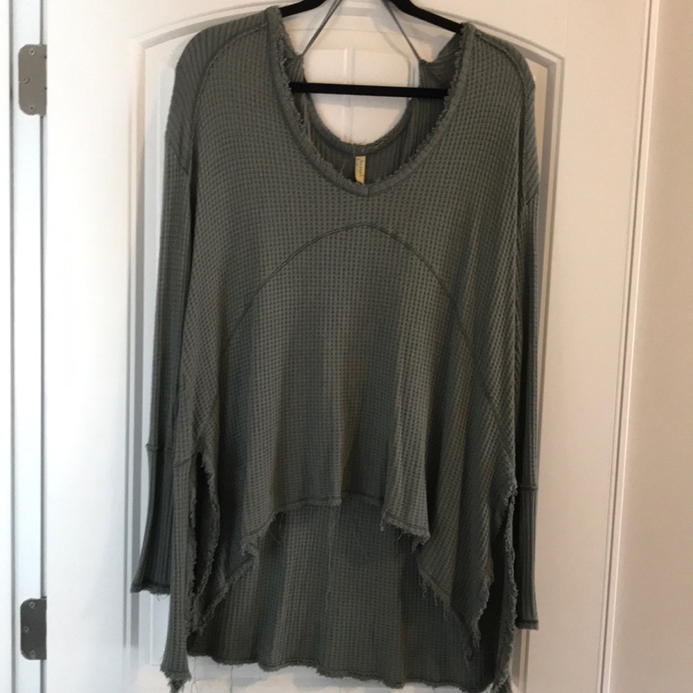 Free People Olive Henley